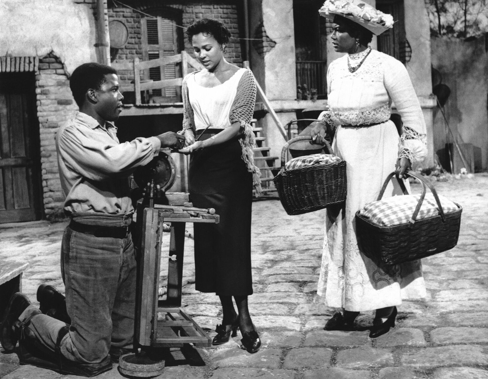 1958 Sidney Poitier Dorhy Dandridge, Pearl Bailey